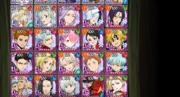 Conta 7DS Grand Cross - 11M CC BOX - Seven Deadly Sins