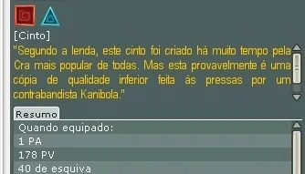 RELÍQUIA CINTO DOS VENTOS - EFRIM
