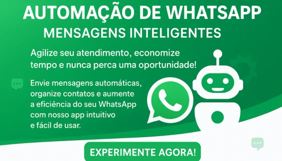 🚀 Automação de WhatsApp – Mensagens Inteligentes