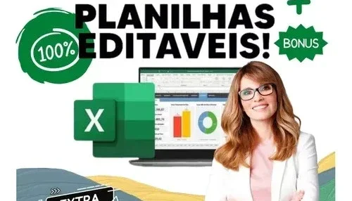 MEGA Pack +15.000 Planilhas Excel Editáveis + SUPER BRINDE