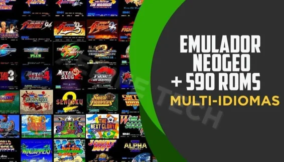 Emulador Neogeo + 590 Roms