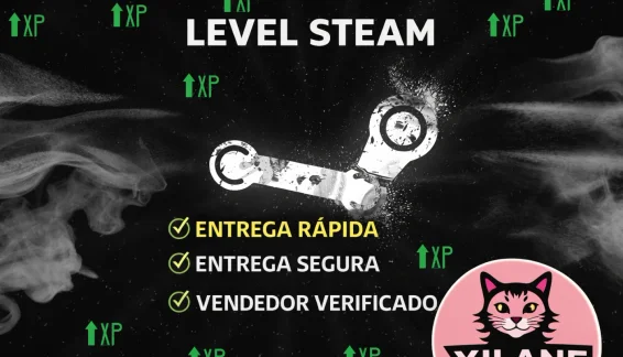 Up de Nível na Steam | Aumente Seu Level Fácil e Seguro |