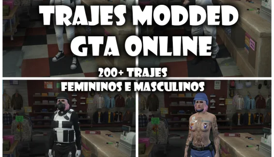 Trajes Modded Gta Online
