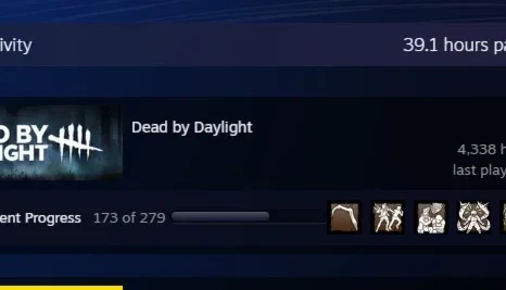 Treinamento de DBD, killer e sobrevivente