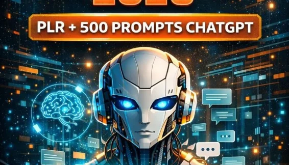 Combo Ebook Ia Lucrativa 2026 – Plr + 500 Prompts Chatgpt