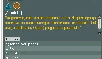Relíquia Amuleto Deluxe - EFRIM
