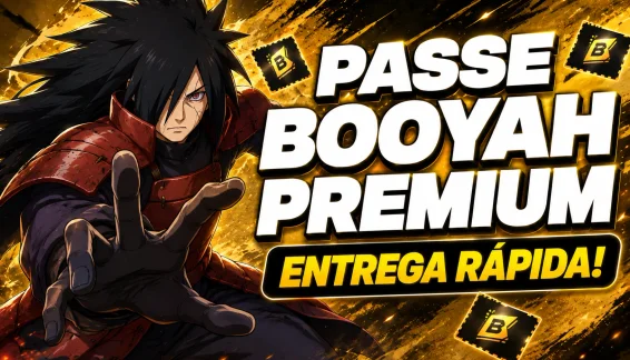 🎟️ Passe Booyah Premium Free Fire (Via ID) – Entrega Rápida