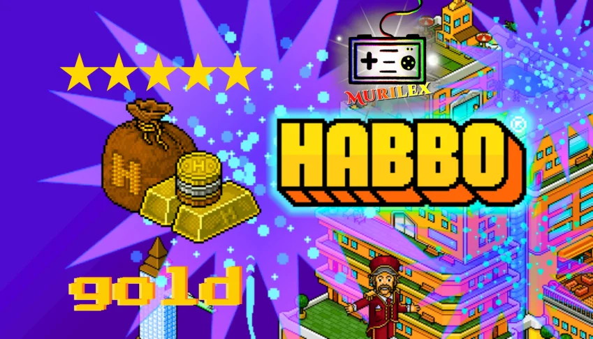 Habbo Hotel - 1 barra de ouro (50C)