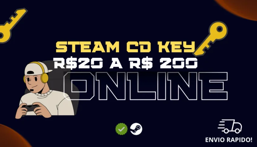 Steam Key PORMOÇÃO + Envio Rápido