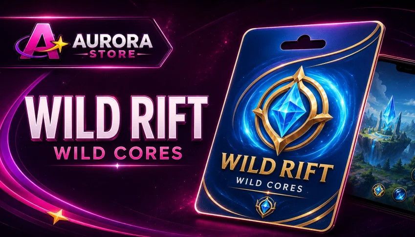 Gift Card Wild Rift - Código de Wild Cores - Wild Cores