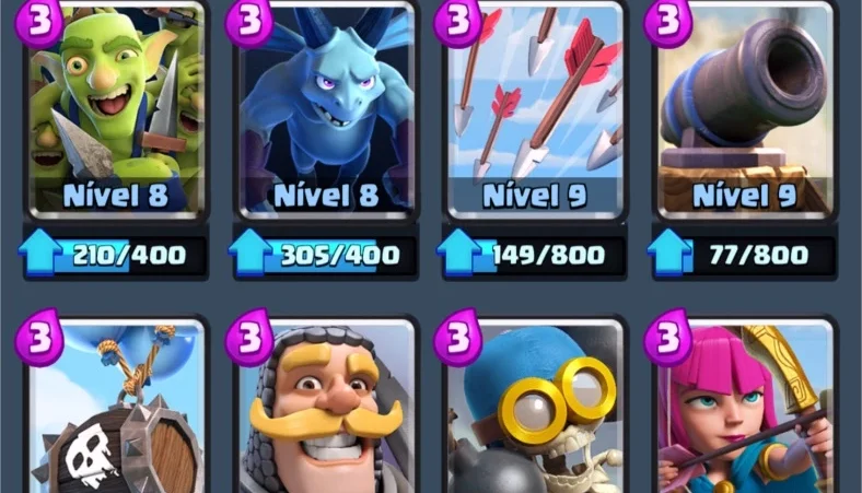 CONTA CLASH ROYALE BARATO +3000 Trofeus