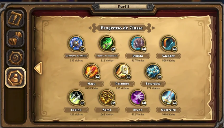 Conta Hearthstone