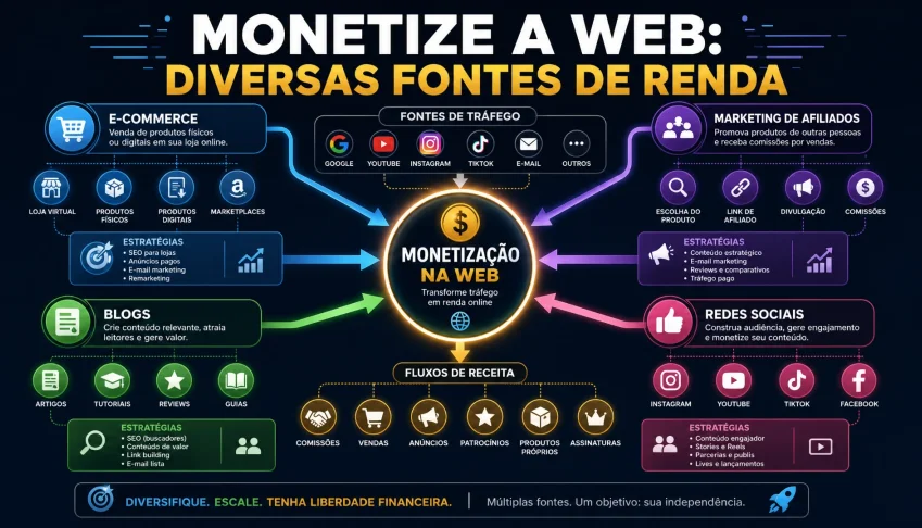 Acesse ao Maior conteúdo para Monetizar do Mercado
