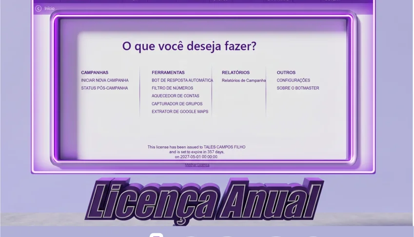 Ultrabot Robô de vendas