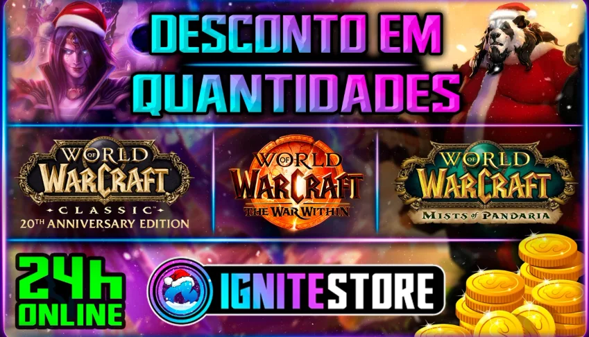 World Of Warcraft - Gold - (Classic / Retail / Aniversário)