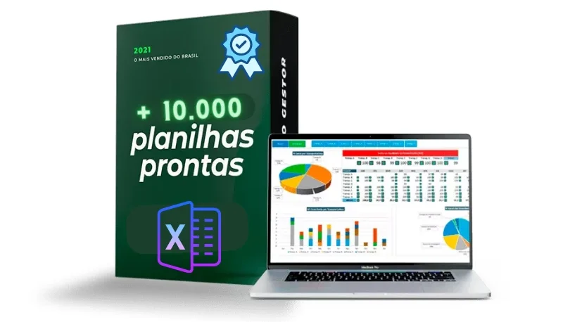 Hyper Pack PLANILHAS de Excel + de 10mil! - Entrega Rápida!