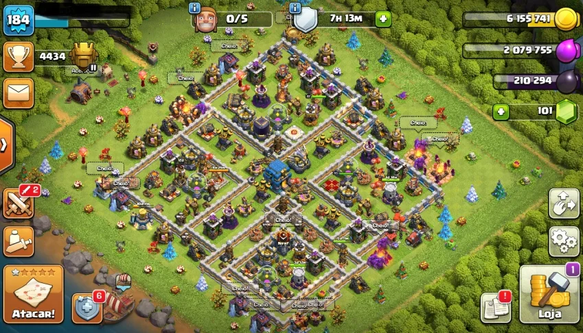 Clash of Clans CV 12 Veja as fotos