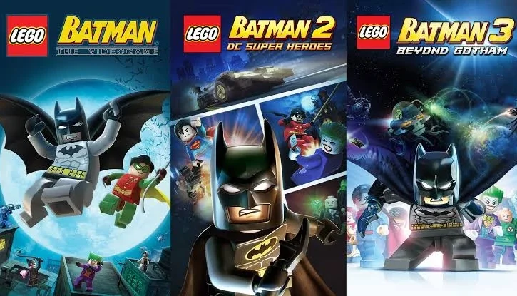 BATMAN LEGO 1, 2 E 3