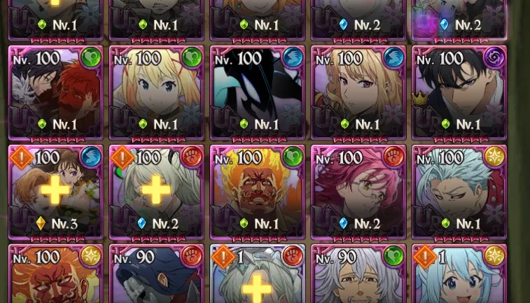 seven deadly sins grand cross account ( conta sem link )