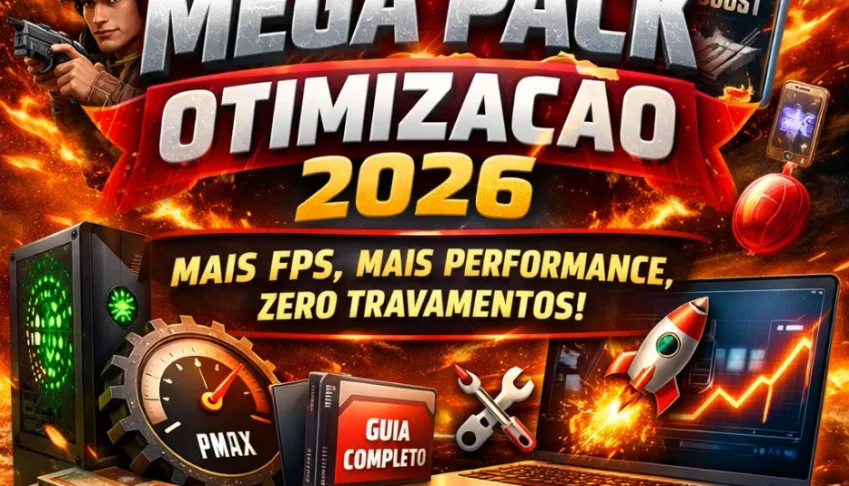 Mais FPS. Menos Lag. Zero Travamentos. 