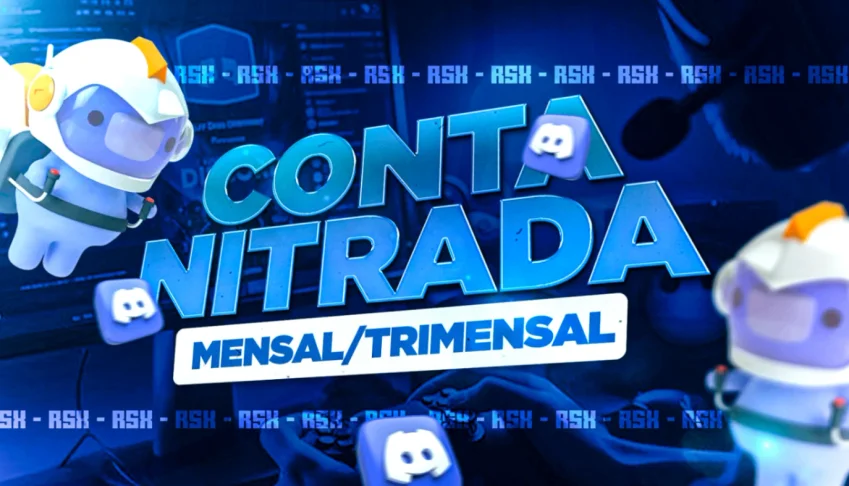 Contas Nitradas de Discord