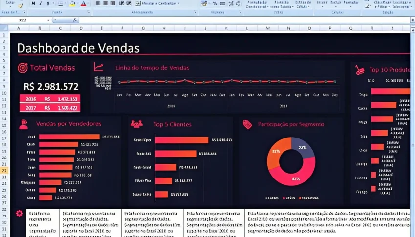 Pacote 200 Planilhas Excel Dashboards