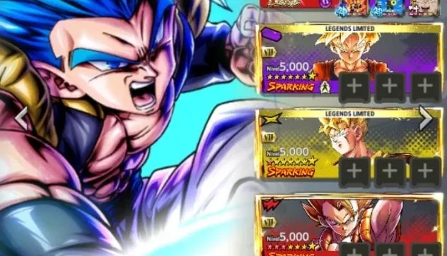 Conta de DBL Com os Personagens do 8 Aniversário e Mais