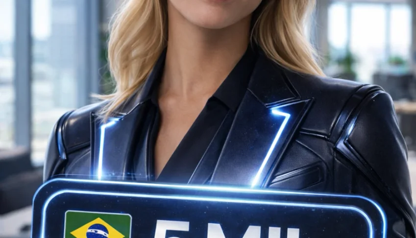5 mil seguidores brasileiros