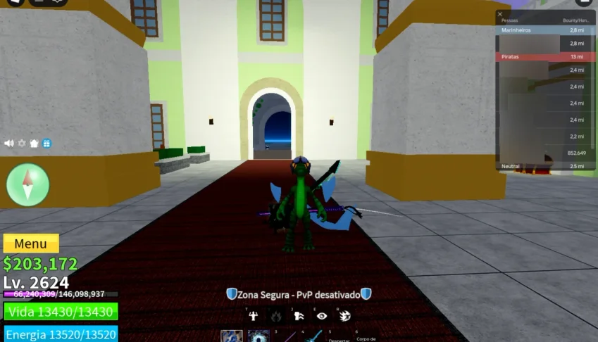 conta blox fruits muito boa mesmo