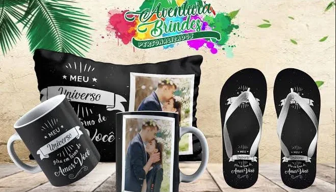 Pack  De Estampas De Chinelo, Blusa, Camiseta, Caneca, Almof