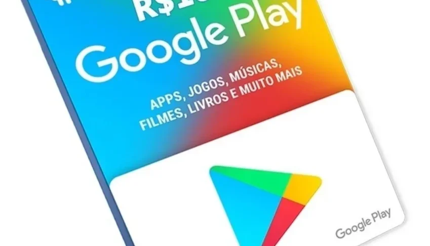 Gift card Google Playstore R$ 100 Reais