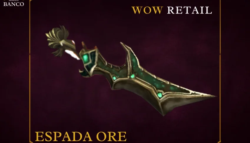 World of Warcraft - Skin de Arma Espada (Transmog)