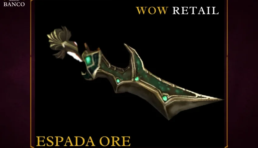 World of Warcraft - Skin de Arma Espada (Transmog)