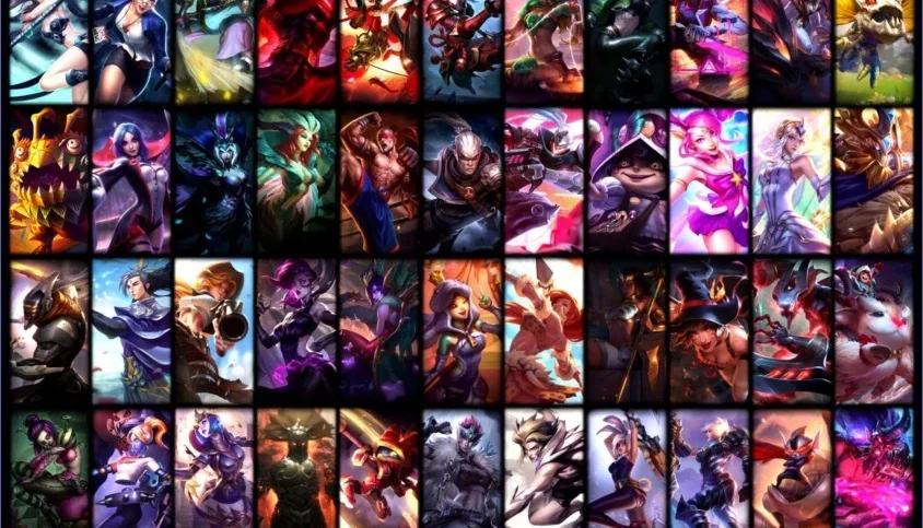 Conta League of Legends 127 campeões, 101 Skins