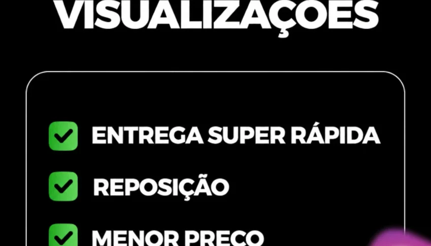 Visualizações baratas instagram