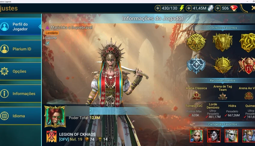 raid shadow legends conta end/game