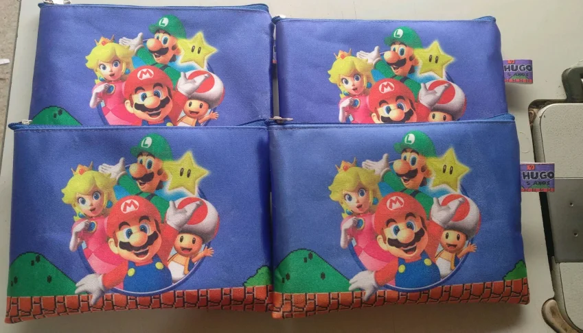Nécessaire Slim Mario Bros Personalizada