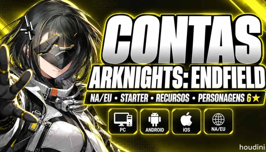 Conta Arknights: Endfield | Starter | Ssr | Recursos | Na/Eu