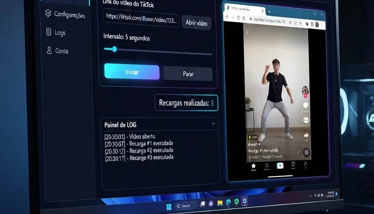 Gerador de views tik tok