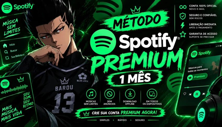 Spotify Premium 30 Dias (1 Mês) - Conta Privada