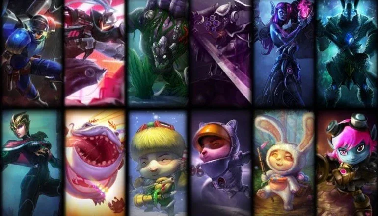 Vendo conta com 34 skins boas