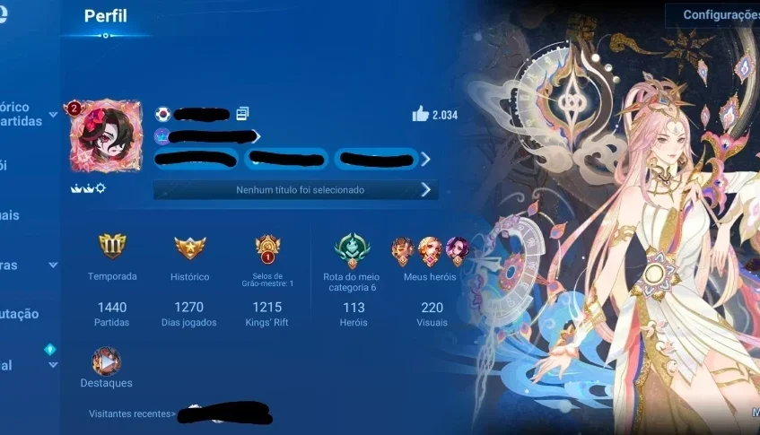 Conta Beta Honor Of Kings