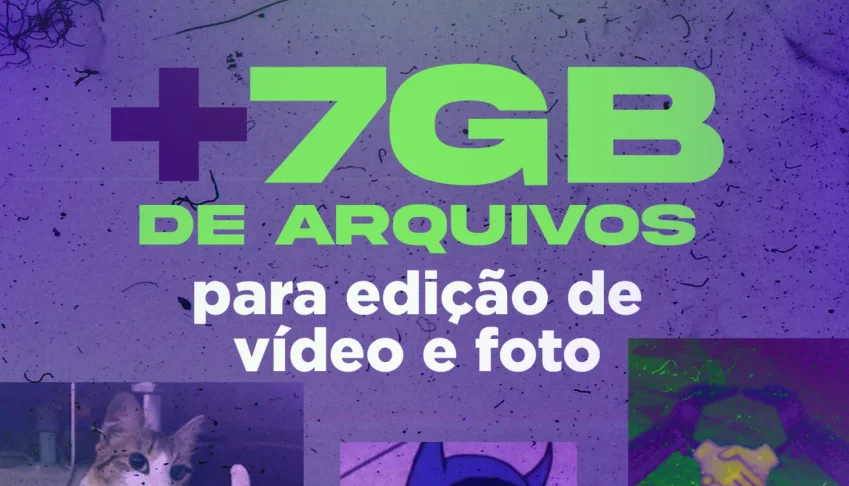 7Gb Arquivos Para Edições De Vídeo