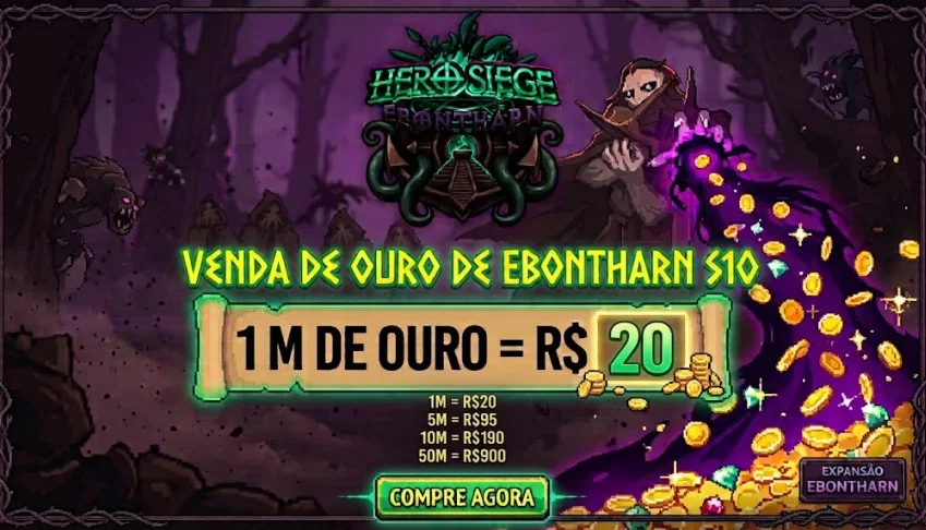 Vendo Ouro S10 Hero Siege Ebontharn