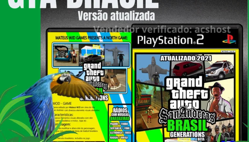 🎮 GTA: San Andreas – Brasil - Atualizado