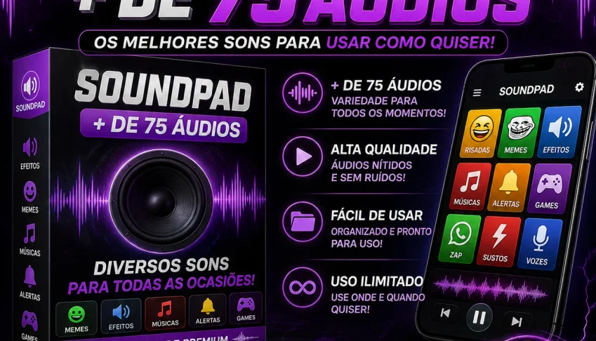 Soundpad +75 Áudios 🔊