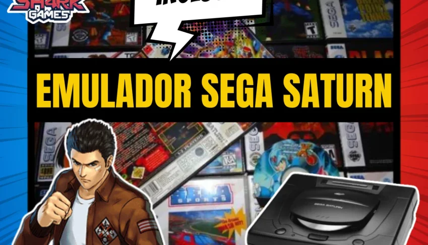 Pack Emulador Saturn para PC + Coleção Completa de Jogos!
