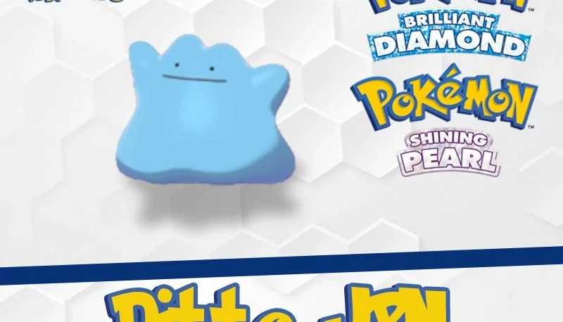 Ditto Japonês Jpn Shiny 6ivs + Brinde Pokémon Diamond Pearl