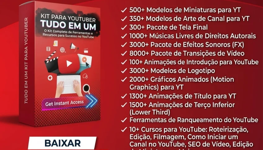 Pack completo para YouTubers