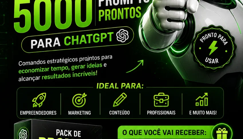 Chatgpt Prompts Pack 5.000 Prompts - Entrega Automatica